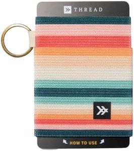 Thread Wallets Ultra Slim Card Holder Wallet - Slim Wallet for Women & Men - Minimalist Wallets for Women - Small Wallet for Women & Men - Modern Credit Card Organizer Mini Wallet (Renae)