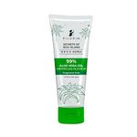 PILGRIM Korean 99% Pure Aloe Vera Gel 200ml with Vitamin E & Vitamin B5 for Face & Hair | Hydrates & Soothes Skin | Conditions & Softens Hair | Free from Parabens, Sulphates, Mineral Oils & Fragrance