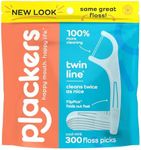 Plackers Twin-Line Dental Flossers,