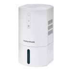 Morphy Richards PureFresh 0.9L Dehumidifier, Compact, Lightweight, Quiet, Ambient Lighting, For Bedrooms, Kitchens, Caravans, Window sills, White, 822000