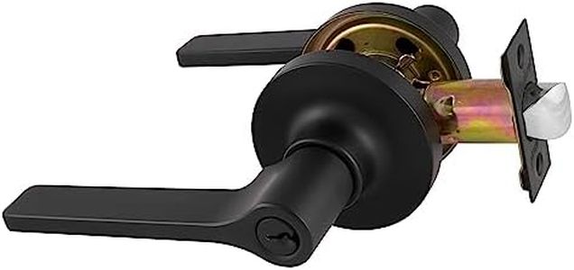 Gainsborough TradePro Adel Entrance Lever Lock Set, Matt Black