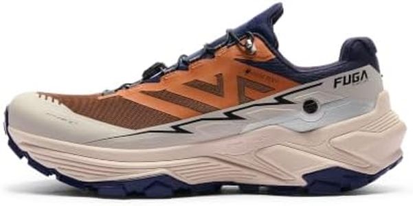 FUGA EX3 GTX Waterproof Women’s Trail Running Shoes, Women’s Trail Sneakers | GORE-TEX Waterproof, Strong Grip, Lightweight, Fashion, Cushioned and Durable Women Trail Shoes for Mixed terrain / Wet