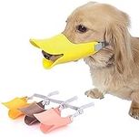 Dog Muzzles Anti Bite Silicone Duck