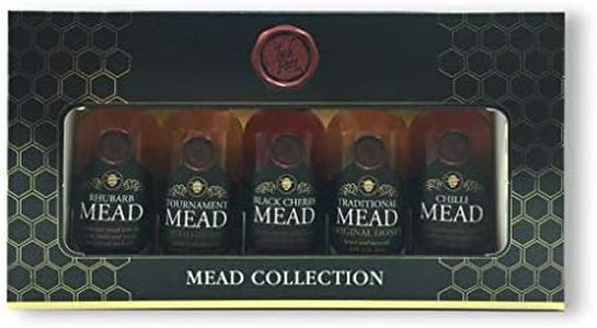 Lyme Bay 5-Piece Miniature Mead Gift Box, 5 cl