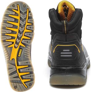 DEWALT Waterproof Safety Boots, Black, Size 11 – Durable Work Footwear