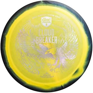 Discmania Eagle McMahon Creator Series Horizon Cloud Breaker 173-176g – Eagle McMahon Cloudbreaker 2023 Disc Golf Distance Driver (Black/Yellow)