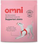 Omni Natural Dog Treats - Joint Pain Relief for Dogs with Omega 3, Turmeric and Glucosamine to Help Joints and Mobility - Vet Formulated for Puppy and Adult, Supported Joints 70g x 10 Case