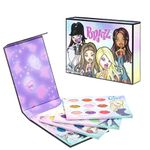 Bratz - Townley Girl 27-Well Eyeshadow Swivel Palette, Shimmery and Opaque Colors, Pigmented Blendable, Long-lasting Colors, Non-Toxic, Perfect for Parties, Sleepovers & Makeovers