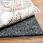 BAGAIL Felt and Natural Rubber Backing Rug Pads 1/4” Thick, 5 x 7 Ft Non Slip Carpet Gripper Keep Rugs in Place, Under Area Rug Protective Cushioned Pads, Carpet Runners, Hardwood Floors Protection