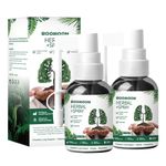 Neyeau 2pcs Herbal Lung Cleansing Spray，Organic Plant Extracts，Powerful Lung Support，Herbal Body Care Essence（30ml）