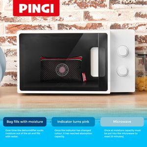 Pingi Reusable Car Dehumidifier 300g – Moisture Absorber Bag