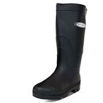 Dirt Boot Unisex Festival Gardening Wellington Rain Boots Wellies (11 UK, Black, numeric_11)