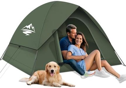 Purebox Camping Tent for 2-3 People, Dome Tent, Waterproof and Windproof Tents, Easy to Pitch Lightweight Outdoor Tents for Camping, Hiking, Backpacking