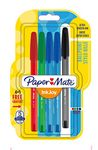 Papermate InkJoy 100 Cap 1.0 mm Medium Tip Capped Ball Pen - Assorted Standard Colours (Pack of 4 Plus 1)