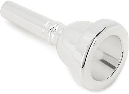 Yamaha 51D Small Shank Trombone Mouthpiece (YAC SL51D),Silver