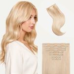 Luxy Hair 24" Platinum Blonde Seaml