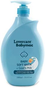 Lovercare Babymac Baby Soft Bath with Goat's Milk, 1000ml