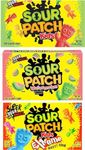 Sour Patch Kids Theatre Pack Set of 3 by Candy Town (Watermelon - Extreme - Original) 99gm Each