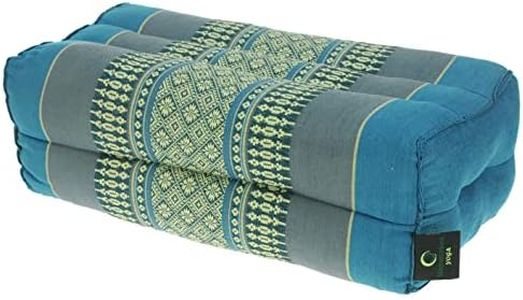 Namesakes Kapok Material Yoga Block Meditation cushion – Support Bolster- Blue Tones