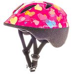 Raleigh - CSH1207 - Rascal Lightweight Adjustable Children's Cycling Helmet Size 44-50cm Hearts Pattern