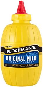 Plochman, Mild Yellow Mustard, 19 oz, Classic Squeeze Barrel