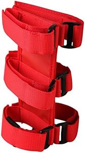 Rugged Ridge 13305.20 Red Roll Bar Fire Extinguisher Holder