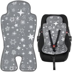Orzbow Gel Car Seat Cooling Pad, Reversible Cooler Pad for Babies Compatible with Doona Infant Car Seat & Stroller, Waterproof Cooling Mat Liner for Baby, Keep Baby Cool in Summer, Gray