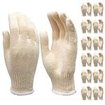 Safety gloves white cotton bbq heat