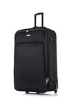 FLYMAX 32"/85cm Superlight Extra Large Suitcase Soft Lightweight Expandable Luggage Suitcase Trolley Bag XL