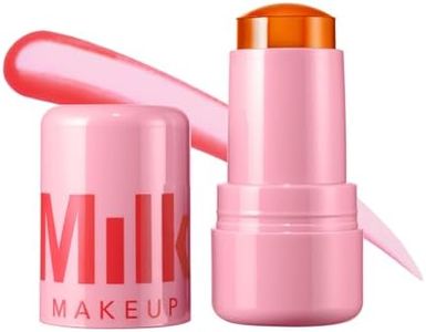 Milk Makeup Cooling Water Jelly Tint – Sheer Lip + Cheek Stain with Vegan Collagen, Seawater + Aloe – Hydrating, Long-Lasting, Buildable Lip Tint + Blush – Fizz, 0.17 oz