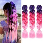 Ombre Jumbo Braiding Hair Extension