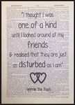 Winnie The Pooh Quote Print Vintage Dictionary Page Picture Wall Art Friend Gift