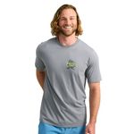 HUK Men's Standard Short Sleeve Performance Tee, Fishing T-Shirt, Dolphin Aloha-Night Owl