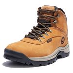 Timberland Men's White Ledge Waterproof Mid Hiker Boot Hiking, Wheat Nubuck, 12.5 UK