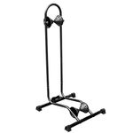 BIKEHAND Bicycle Floor Type Parking Rack Stand - for Mountain and Road Bike Indoor Outdoor Garage Storage - for Fat Tire