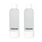 Drinkmate Carbonation Bottles (2 Pack) (1L, White)