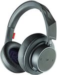 Plantronics BackBeat GO 600 Noise-Isolating Headphones, Over-The-Ear Bluetooth Headphones, Grey