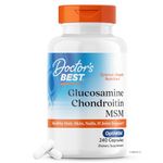 Doctor's Best, Glucosamine Chondroitin MSM, 240 Capsules