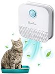 DownyPaws Cat Litter Odour Eliminator, Cat Litter Box Deodorizer for All Types of Litter Trays, Rechargeable, 14 Days Battery Life