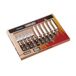Tramontina Cutlery Set with Steak Knives, 12 Piece Sharp Knife and Fork Set with Wooden Handles, Camping, Kitchen, Rustic, Dishwasher Safe, 29899199