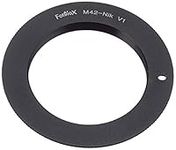 Fotodiox Lens Mount Adapter (Type 1), M42 Lens (42mm x 1) to Nikon F-Mount Camera, Type 1 fits Pentax Takumar & Zeiss Lenses