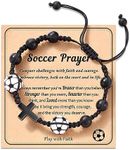 Soccer, Soccer Gifts, Soccer Bracelets Accessories Stuff for 7/8/10/11/12/13 Year Old Teen Son Grandson Friend Gift Ideas
