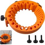 AASONS Drill Bit Sharpener For 5inch (125mm) Angle Grinder Utility Attachment Multi Drill Bit/Screwdriver Tip Sharpening Tool For Full Size 0.5-13mm Drill Bits, Universal Drill Sharpener