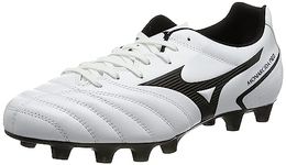 Mizuno Men's Soccer Shoe, White Black, 9