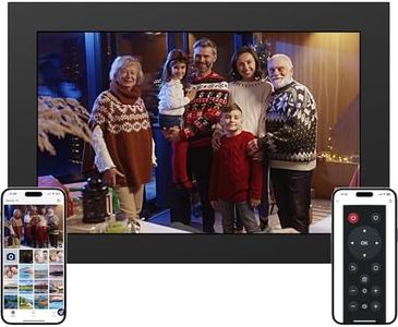 Ckypad WiFi Digital Photo Frame,10.1 Inch Digital Picture Frame,64GB Memory,1280x800 IPS Touchscreen,Auto-Rotate,Wall/Table Mountable,Electronic Photo Frame for Share Photos and Videos via AiMOR APP