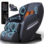 MeitFith Massage Chair Full Body: Zero Gravity Massage Chair Yoga Stretch Massage Chair for Full Body with Heat for Whole Body Black