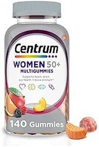 Centrum Silver Women's Multivitamin for Women 50 Plus, Multivitamin/Multimineral Supplement with Vitamin D3, B Vitamins, Non-GMO Ingredients,140 Gummies, Supports Memory and Cognition in Older Adults