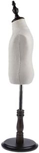 Perfk Adjustable Dress Child Cloth Torso Dressmaker Stand Display, L