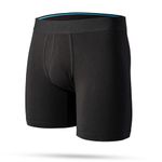 Stance Mens Staple St 6in Boxer Briefs, Black, Medium