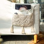 Mkono Macrame Sofa Armrest Organize